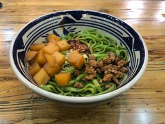 -长青菠菜面·烧烤