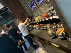 自助调料区-手选潮汕鲜活牛肉火锅(二七广场店)