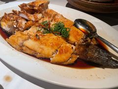 黄油花雕浸笋壳鱼-玫瑰厅上海菜(兴国路店)