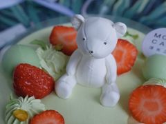 莓果小熊——开心果树莓小熊奶油-浮光之丘MontCake生日蛋糕(花牌坊店)