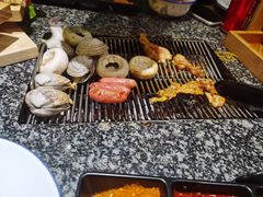 正宗丹东黄蚬子-那贝勒·东北烧烤溜达串(大桥南路店)