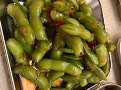 椒麻毛豆-白仁仔· 活烤海鲜 宵夜(豫园店)