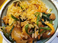 后切五花配拌饭-唯成•韩国炭火烤肉 유성고기