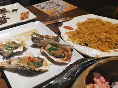 烤生蚝-喝丢一只鞋辣炒海鲜小烧烤(三八广场店)