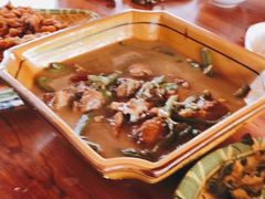 排骨炖豆角-俺家菜馆(百里峡店)