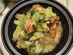 排骨焖黄金钩豆角-京滨饭店·餐厅(阜外大街店)