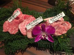松阪牛肉拼盘-松阪牛焼肉M(法善寺横丁店)