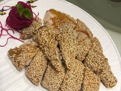芝麻鸡-荣粤酒家·融合粤菜