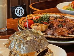 黄金牛肉堡-Bistro 63 创意融合料理(广粤天地店)