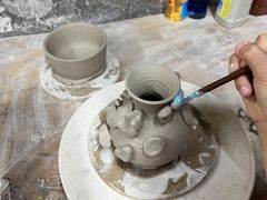 -不贰手作陶艺diy·烧玻璃·银饰团建(人民大学店)