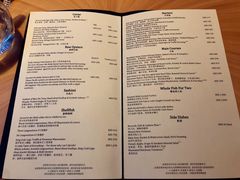 菜单-迪拜帆船酒店海底餐厅