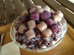 红豆芋圆冰-小恶魔甜品