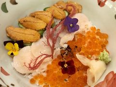 北海道三色鱼生饭-希望日本料理(保利香槟花园店)