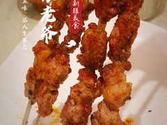 烤羊肉串（肉筋）-巴依老爷·新疆美食(上城区天城路店)