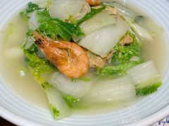 邬山腐皮杭白菜-老头儿油爆虾·1987杭州烟火味(湖滨银泰in77D区店)