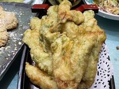 苔菜黄花鱼-君霖海鲜私房菜(春柳店)