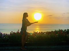 -金巴兰海滩烛光bbq