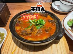 土豆煨牛肉（红汤）-陶德砂锅(蜀汉路店)