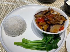 新疆辣子茄子烧西红柿-巴扎美食·新疆菜·西域歌舞表演餐厅(新疆大厦店)