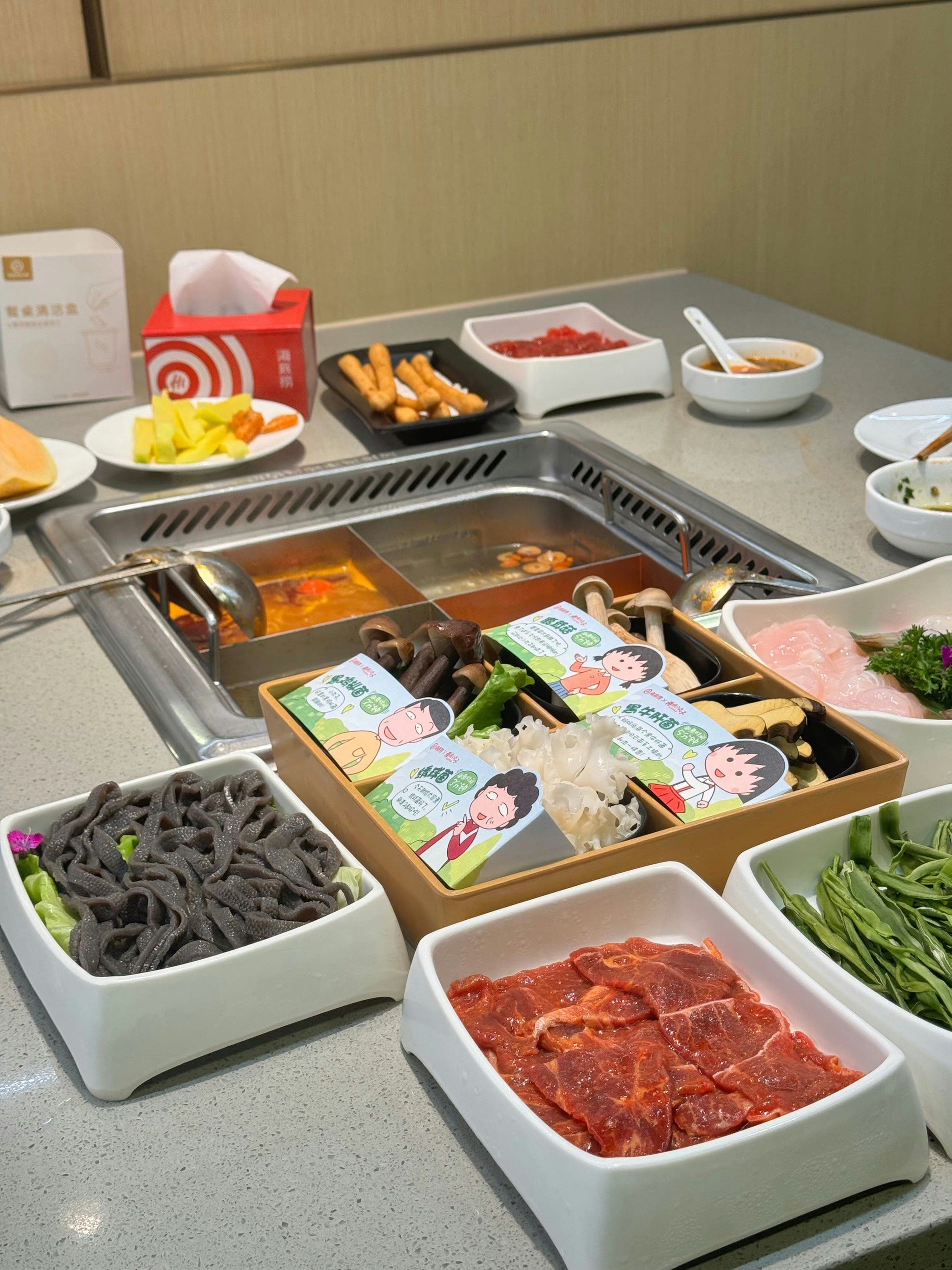 没有什么比吃一顿海底捞更快乐的