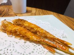 基围虾-小船渔村•大连菜•大连焖鱼(明泽街店)
