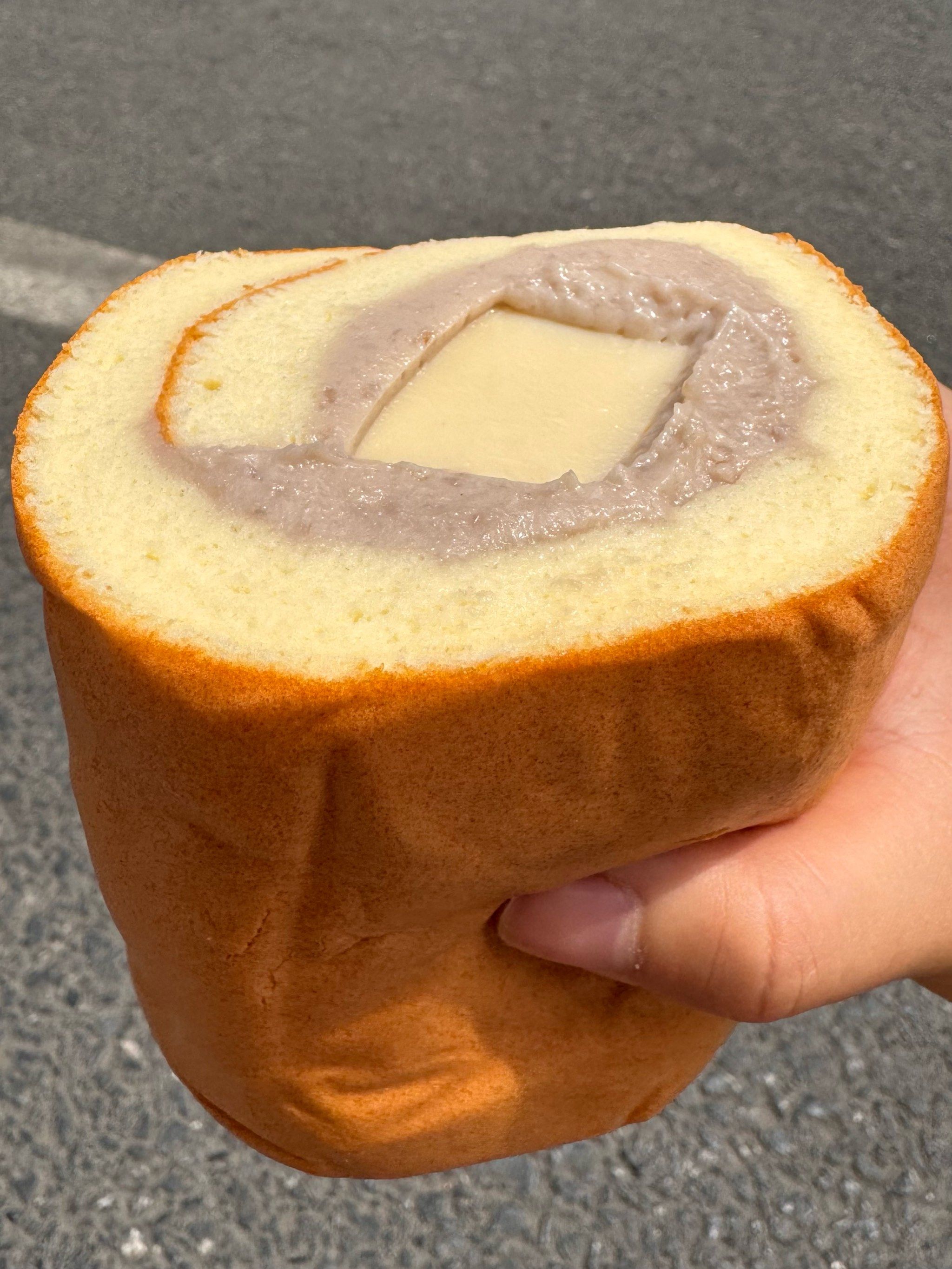 在南昌吃到了震惊我一年的的芋泥奶冻卷.