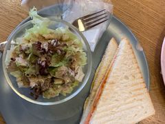 芝士火腿三文治-茶米烧腊茶餐厅(石龙店)