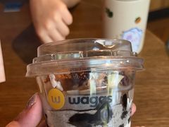 黑芝麻蜂蜜果仁麦片酸奶杯-Wagas沃歌斯(大学路店)