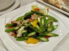 木耳貴妃蚌炒蘆筍-富园海鲜酒家(佐敦店)