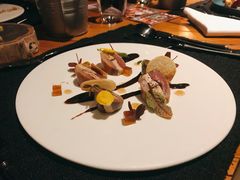 秘制黄狮鱼配鹅肝-AZUL by FUEL蓝色·法式酒馆(琶醍店)