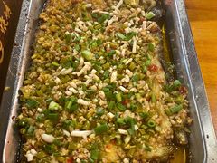 豇豆肉末茄子-86烧烤 | 江湖菜(石人总店)