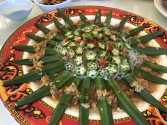 蒜蓉粉丝蒸秋葵-飞虎过桥米线(翠湖店)