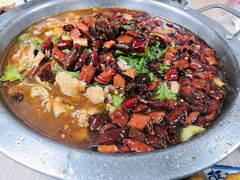 水煮肉片-夕阳红小吃(中街大悦城店)