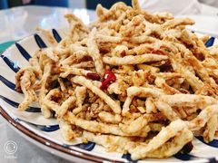 椒盐茶树菇-老四川平头酸菜鱼(衙前店)