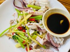 鲜鱿鱼-潮粥馆(长江花园店)