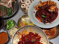 -草家酱蟹炭火烤肉店(珲春南路一店)