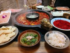 红油锅底-渝大狮毛肚老火锅(普陀店)