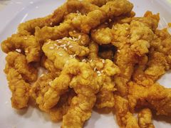 咸蛋黄椒盐排条-阿莉餐厅(枣阳路店)