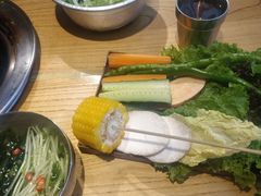 蔬菜拼盘-姜虎东白丁烤肉(恒隆广场店)
