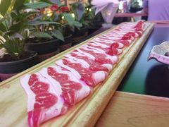 一米长盘牛五花-犟牛家·榴莲烤肉(五棵松店)