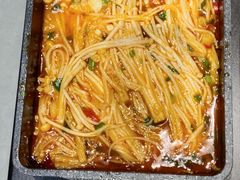 地摊金针菇-坛子李地摊烤肉(罗斯福店)