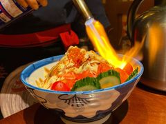 赤焰帝黄蟹腿金枪鱼盖饭-二丁目食堂(铁西万象汇店)