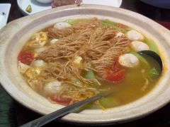 丝瓜鱼丸炖馓子-永安鱼庄·镇江菜(东吴路店)