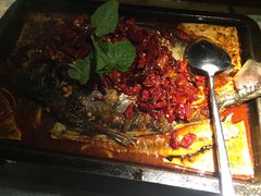 -探鱼·鲜青椒爽麻烤鱼(三水广场店)