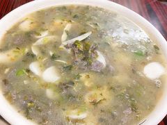 雪菜笋丝鲜牛肉年糕-何永光123鲜牛肉馆(1号店)