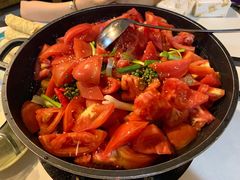-贵州辣子鸡番茄鸡