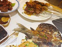 烤油边-龚海宝· 烧烤· 羊肉原切挂糊更好吃(庄市店)