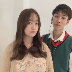中发-I+造型烫发染发