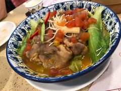 肥牛酸汤拌青稞面-点都德(北京路贰店)