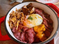 和牛鹅肝海胆波奇饭-salée